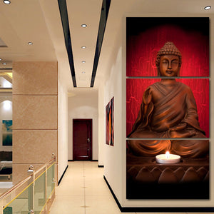 Buddha Figure Canvas