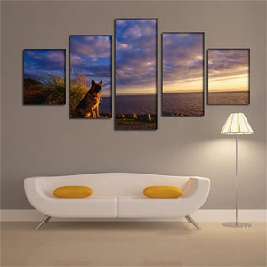 Shepherd Canvas Not Framed