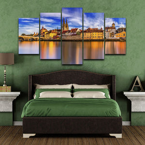 Cologne cathedral canvas