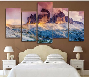 Austria Dolomites Mountains Canvas